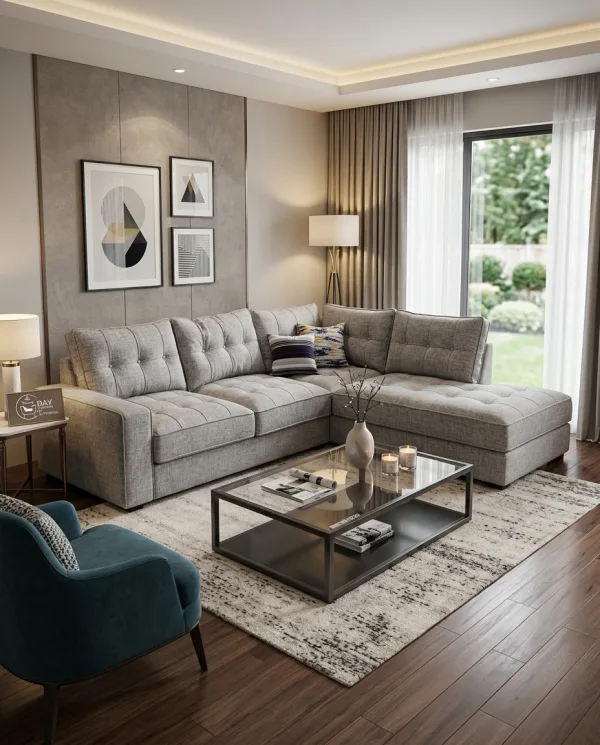 L-shape sofa
